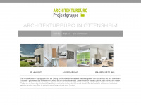 projektgruppe-ottensheim.at Webseite Vorschau