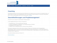 projektrealisation.ch Webseite Vorschau
