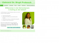 prokesch.co.at Webseite Vorschau