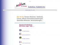 proklam.ch Webseite Vorschau