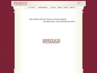 proksch-stuckdekorationen.de Webseite Vorschau
