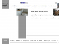 prolinea.ch Webseite Vorschau