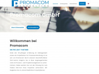 promacom.de Webseite Vorschau