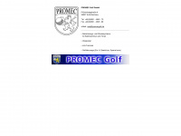 promecgolf.de Webseite Vorschau