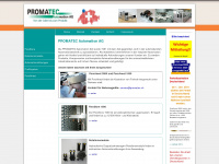 promatec.ch Webseite Vorschau