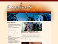 prometheus-tv.de Webseite Vorschau