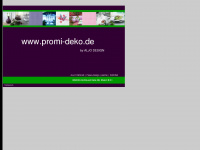 promi-deko.de Webseite Vorschau
