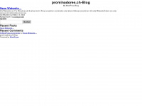 prominadores.ch Webseite Vorschau