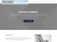 promotainment.at Webseite Vorschau