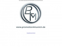 promotion4munich.de Webseite Vorschau