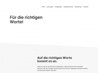 promotiontext.de Webseite Vorschau