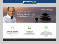 promove.at Webseite Vorschau