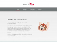 prompt-hb.at Webseite Vorschau