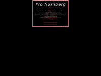 pronuernberg.de Webseite Vorschau