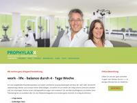 prophylaxx.de Webseite Vorschau