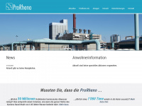 prorheno.ch Webseite Vorschau