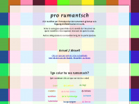 prorumantsch.ch Webseite Vorschau