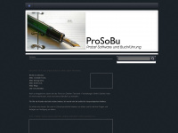 prosobu.ch Webseite Vorschau
