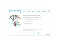 prospeech.de Webseite Vorschau
