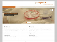 prospera.at Webseite Vorschau