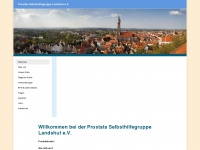 prostata-shg-landshut.de Webseite Vorschau