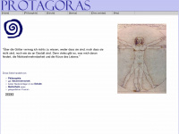 protagoras.de Webseite Vorschau