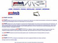 protech-shocks.de Webseite Vorschau
