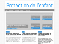 protection-enfants.ch Webseite Vorschau
