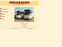 provinz-reisen.de Webseite Vorschau