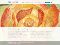 provisa.ch Webseite Vorschau