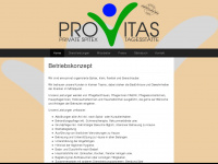 provitas.ch Webseite Vorschau