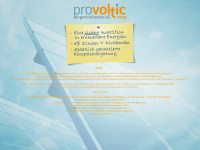 provoltic.de Webseite Vorschau