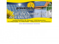 provoltaik.de Webseite Vorschau