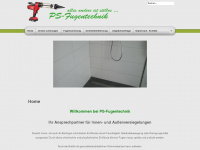 ps-fugentechnik.de Webseite Vorschau
