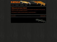 ps-reptiles.at Webseite Vorschau