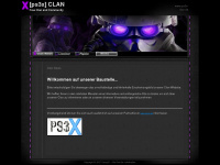 ps3x-clan.de Webseite Vorschau