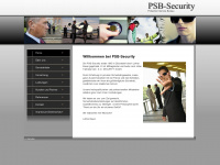 psb-security.de Webseite Vorschau