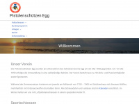 psegg.ch Webseite Vorschau
