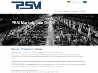 psm-marketplace.de Webseite Vorschau