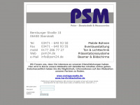 psm24.de Webseite Vorschau