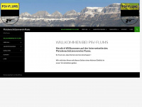 psv-flums.ch Webseite Vorschau