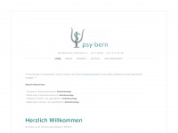 psy-bern.ch Webseite Vorschau