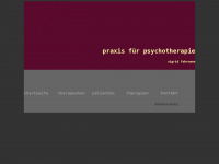 psy-therapie.de Webseite Vorschau