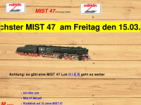 mist47.de Webseite Vorschau