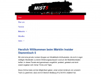 mist5.de Webseite Vorschau
