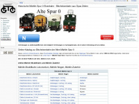 alte-spur-0.de Webseite Vorschau