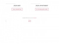 zaza-bar.de Webseite Vorschau