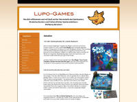 lupo-games.de Webseite Vorschau