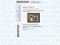 riwetho.de Webseite Vorschau