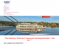 mainschifffahrt.info Webseite Vorschau